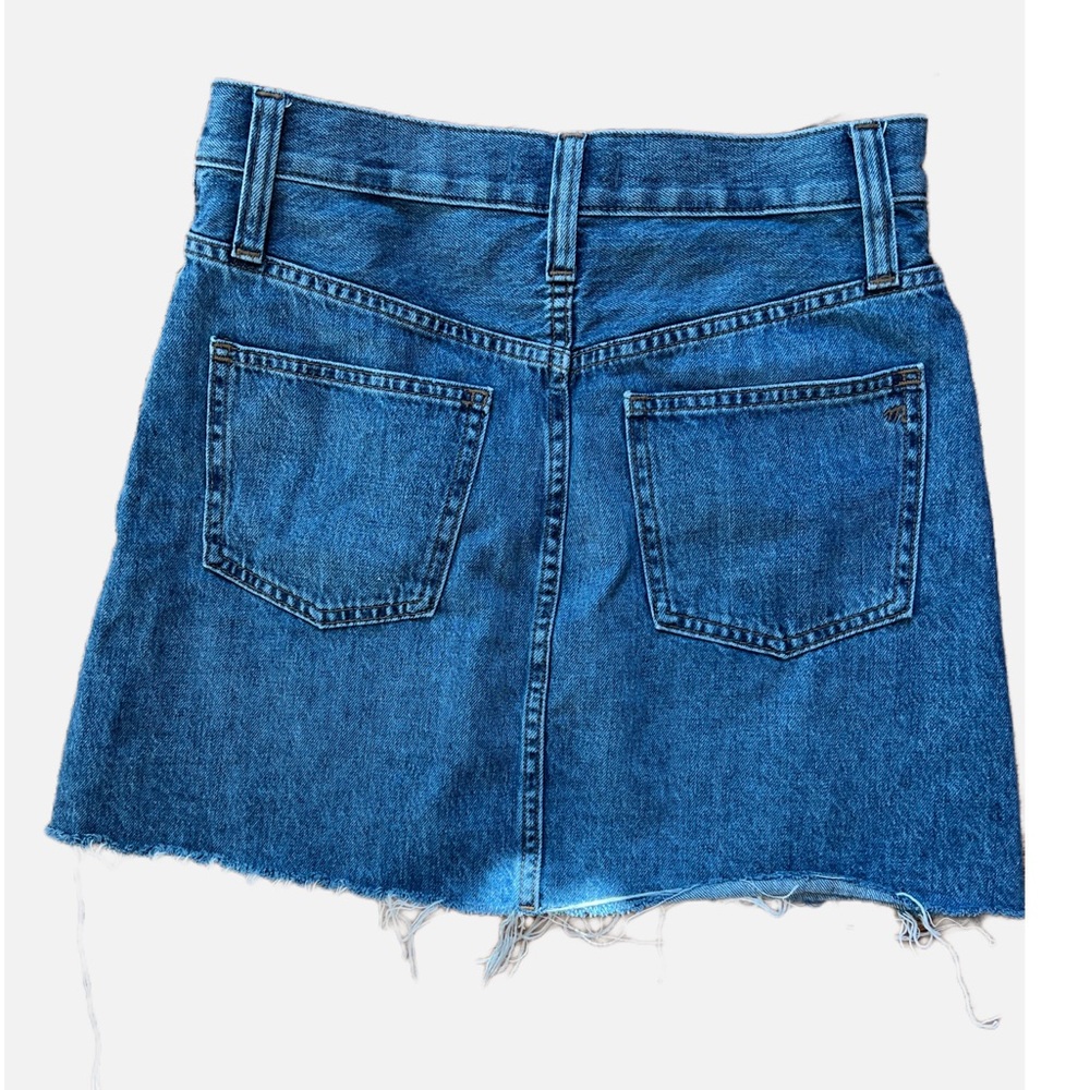 Madewell Jean Skirt - Rigid Denim 25